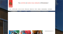 Desktop Screenshot of mjcwittenheim.fr